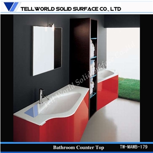 Vanity Top Artificial Stone Sinks,Manmade Stone Wash Basin