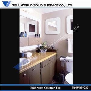 White Marble Home Bathroom Wash Sinks