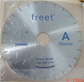 Freet 350mm Diamond Silver Welding Saw Blades for Granite