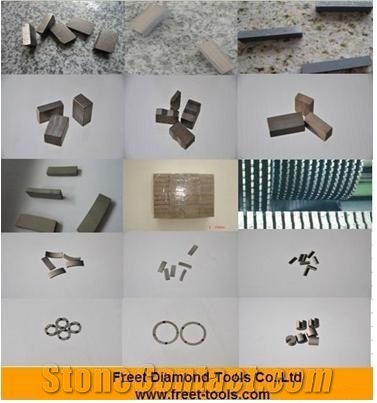 Freet Brand High Quality Diamond Segments for Granite/Marble/Concrete