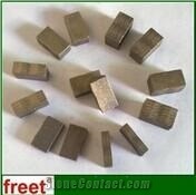 Smooth Cutting Diamond Segment for Multi-Blade Cutting Granite and Marble