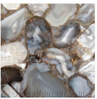 Natural Agate Semi-Precious Stone