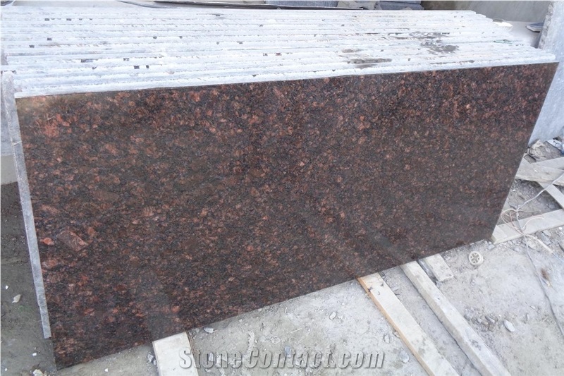 Tan Brown Granite Kitchen Countertops