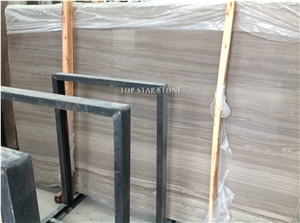Coffee Wood Vein Marble Polished 2cm Slabs, Antique Brown Marble Slabs & Tiles