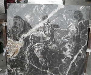 Grey Pearl Onyx Slabs, Peru Grey Onyx Grey Pearl Onyx Slabs, Peru Grey Onyx