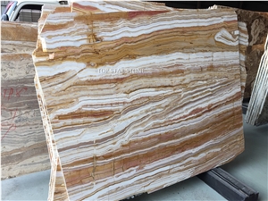 Iran Honey Tronyx Tiles & Slab,Golden Line Onyx Slabs