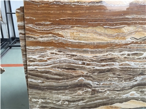 Yellow Wooden Onyx Marble Stone Traonyx Slabs & Tiles, Iran Yellow Onyx