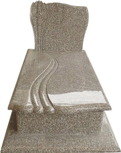 China Natural Yellow Granite Tombstone & Monument