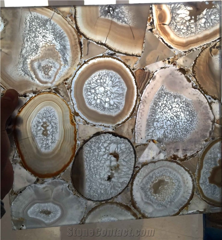 Multicolor Semiprecious Stone