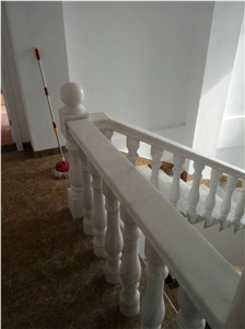 China Crystal White Marble Balustrade & Railings