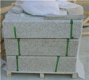China Gold Granite Kerbstone,Yellow Rust Granite