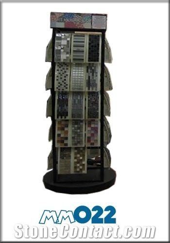 Mm022 Four Sides Hanger Display Rack for Mosaics Tiles