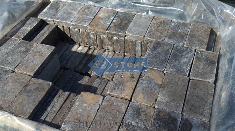 Brown Limestone/Manchu Caviar Limestone/Cappuccino/Bronze Limestone Tiles & Slabs