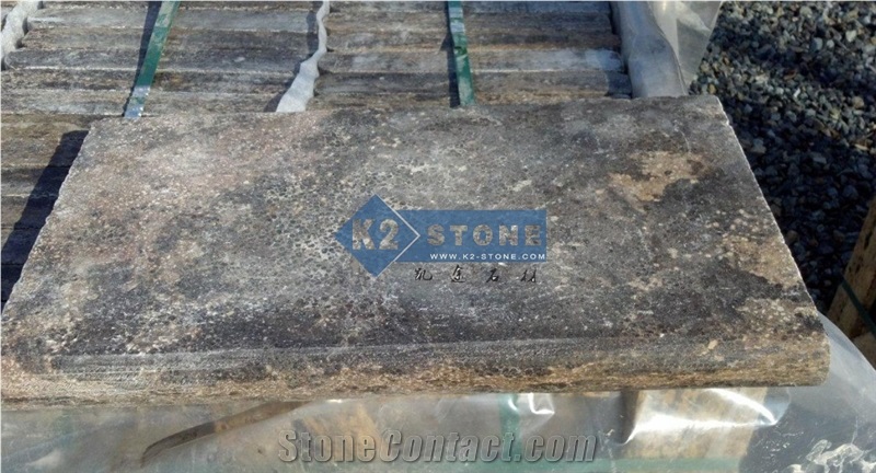 Brown Limestone/Manchu Caviar Limestone/Cappuccino/Bronze Limestone Tiles & Slabs