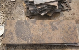 Cappuccino Limestone, China Brown Limestone Slabs