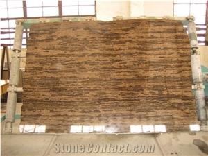 Cappuccino Limestone, China Brown Limestone Slabs