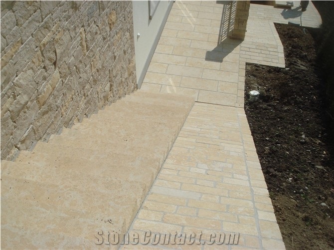 China Beige Limestone L829 Pool Coping