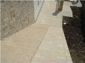 China Beige Limestone L829 Pool Coping