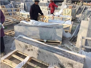 China Silver Valley Limestone Stairs & Step,China Blue Limestone