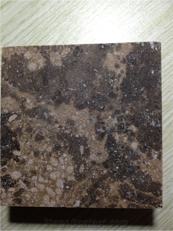 Golden Cornat Limestone,China Brown Limestone Slabs & Tiles