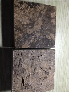 Golden Cornat Limestone,China Brown Limestone Slabs & Tiles