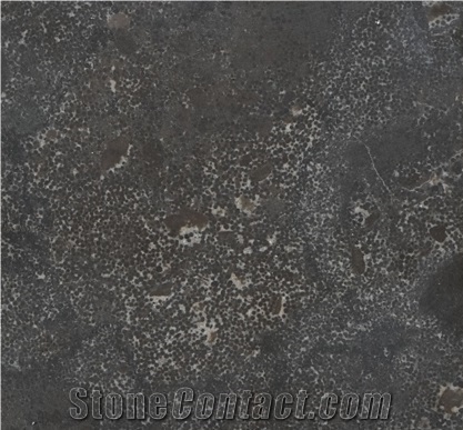 Manchu Caviar Limestone Tile,China Black Limestone