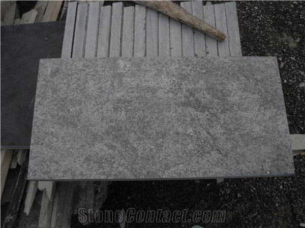 Manchu Caviar Limestone Tile,China Black Limestone