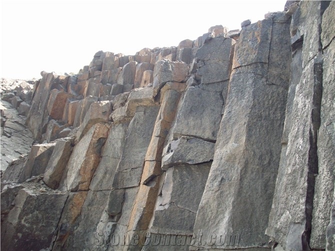 G684 Basalt Fuding Black Basalt Side Road Kerbstone/Curstone/Kerbs