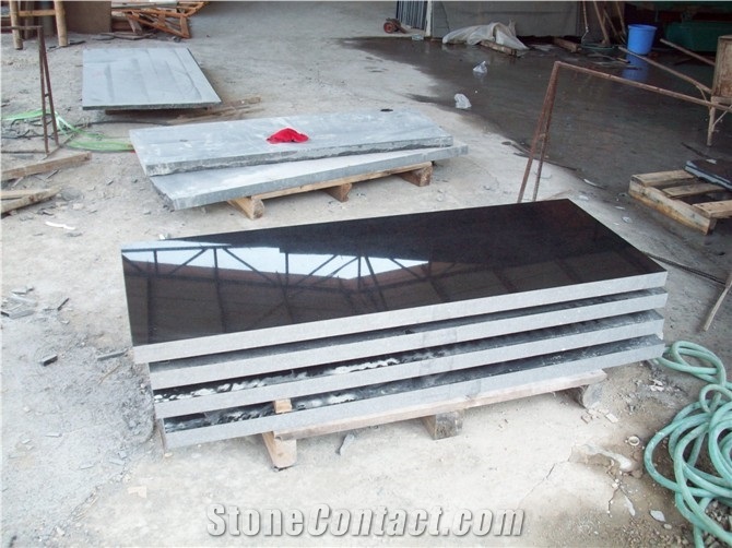 G684 Fuding Black Basalt Flamed Surface Cube Stone/Cobble for Exterior Stepping Pavers