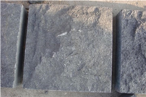 G684 Fuding Black Basalt Split Face Mushroom Stone for Wall Cladding