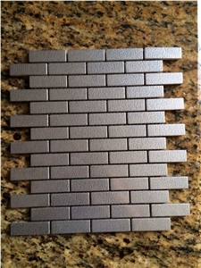 Metal Mosaic Linear Shaped for Store Flooring & Walling Interior Home Building Design