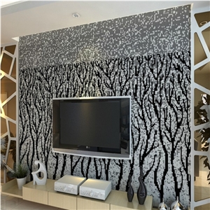 Metal Mosaic Linear Shaped for Store Flooring & Walling Interior Home Building Design