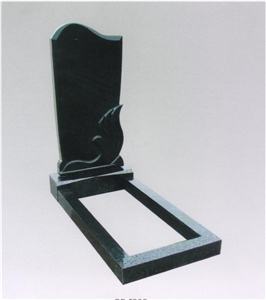 Shanxi Black Granite Western Style Monuments High Quality,China Absolutely Black Granite Tombstone