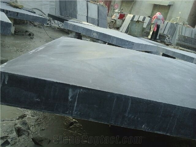 Blue Limestone Cap Stone Pier Caps, Wall Coping