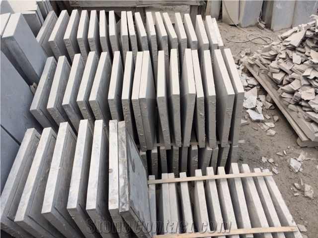 Blue Limestone Wall Coping,Pillar Pier Cap,Wall Caps