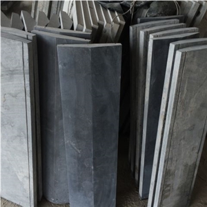 Blue Limestone Wall Coping,Pillar Pier Cap,Wall Caps