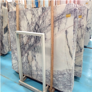 Milas Lilac White Marble Tiles & Slabs, Turkey Lilac Marble