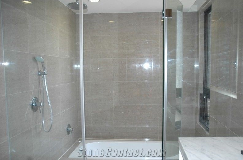 White Crabapple Grey Marble Slabs & Tiles, China Beige Marble