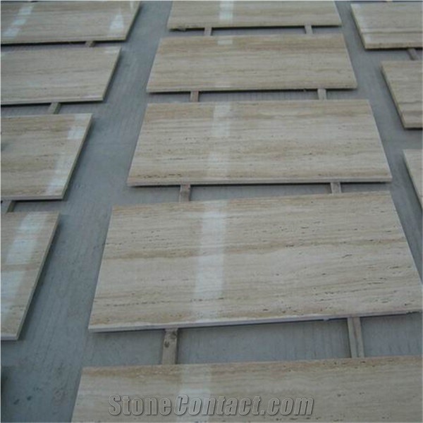 White Ivory Travertine Tiles & Slabs