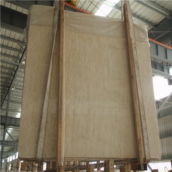 White Ivory Travertine Tiles & Slabs