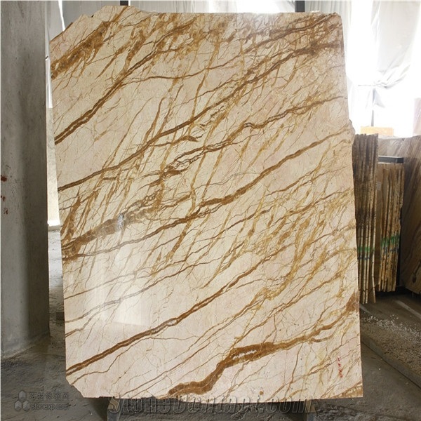 Yellow River Marble Slabs & Tiles, Turkey Yellow Marble