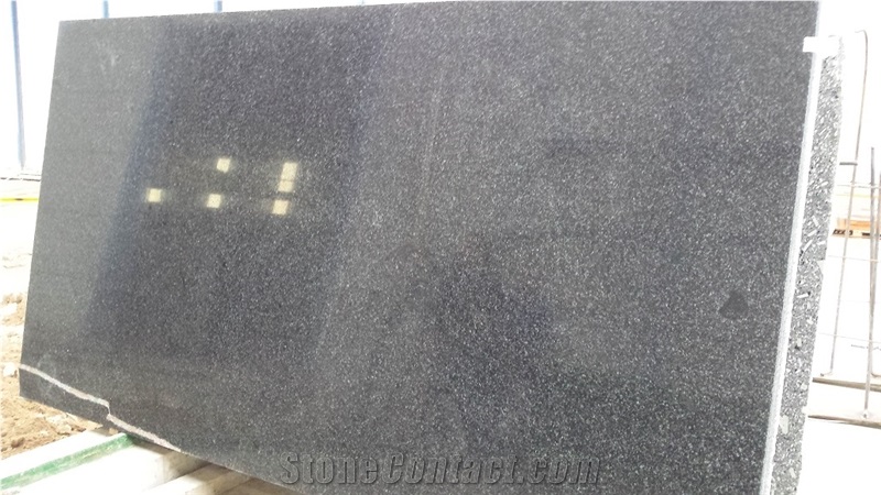 Negro Ochavo Especial Granite Slabs, Black Granite Tiles & Slabs, Granito Negro Ochavo Special