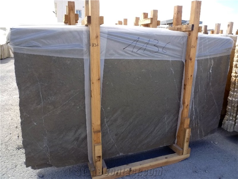 Pietra Grey Marble Slabs & Tiles, Spain Brown Marble