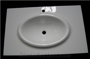 Crystallized Stone Wash Basin & Sinks