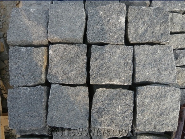 G654 Granite Cobble Stone,Grey Granite Cobble Stone