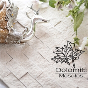 Beige Natural Split Marble Mosaic Tile-3/8"X3/4" Rectangle Pattern Mosaics