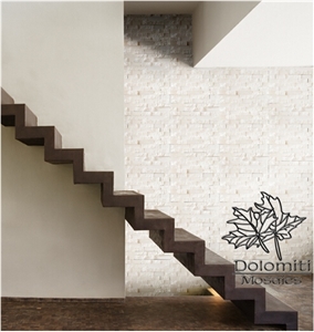 Beige Natural Split Marble Mosaic Tile-3/8"X3/4" Rectangle Pattern Mosaics