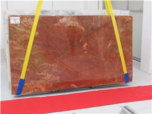 Rosso Damasco Marble Slabs & Tiles, Syria Red Marble