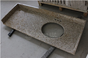 Rusty Yellow Granite Vanity Tops