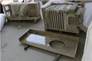 Rusty Yellow Granite Vanity Tops